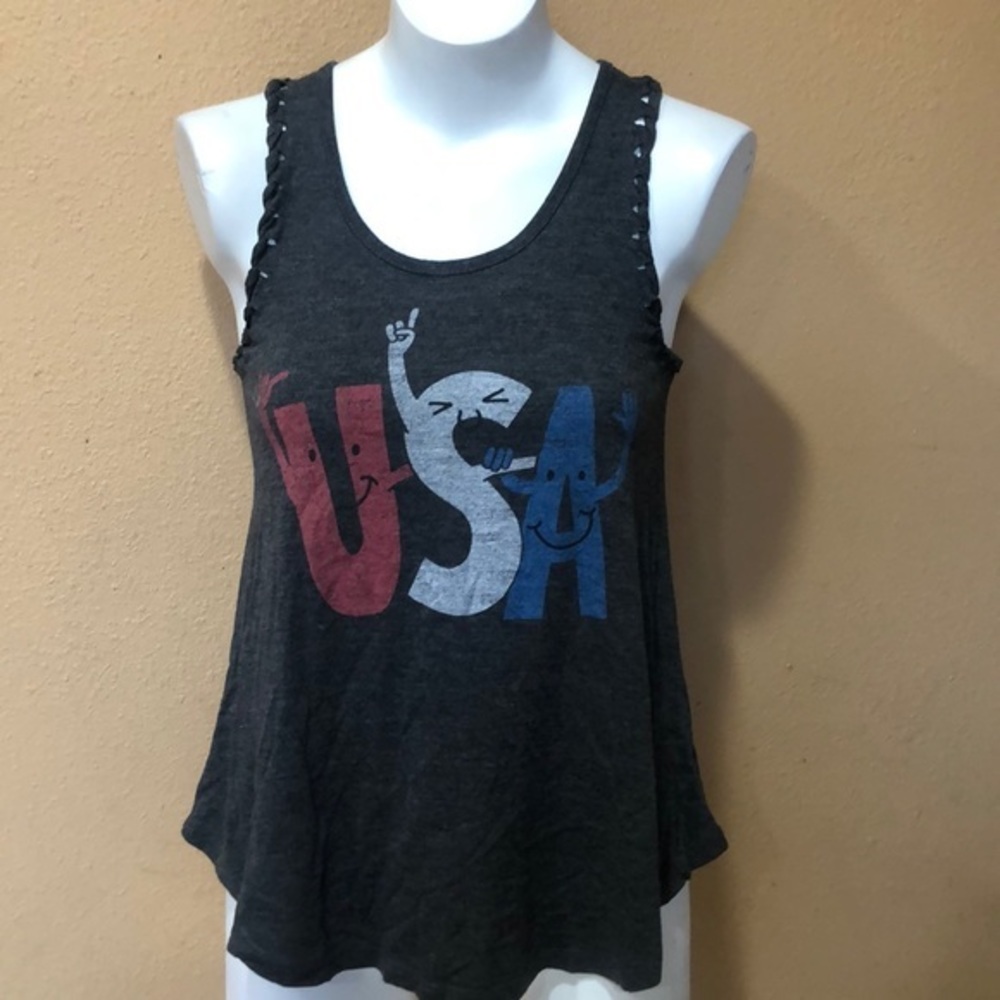 Zoe + Liv USA tank